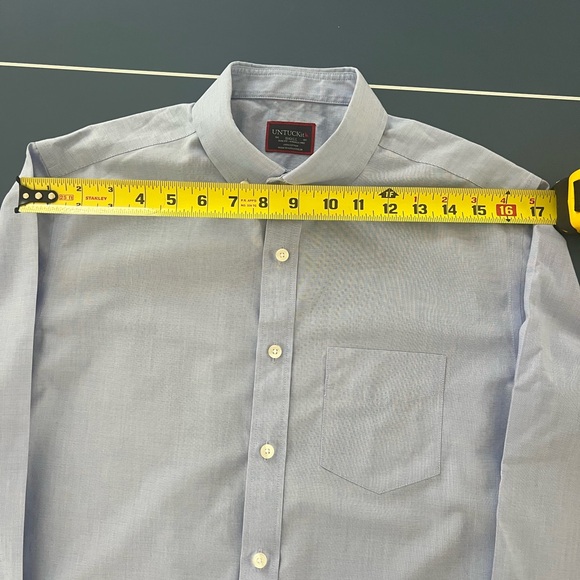 UNTUCKit Slim Fit Long Sleeve Button Down Shirt Size Small - Picture 4 of 4